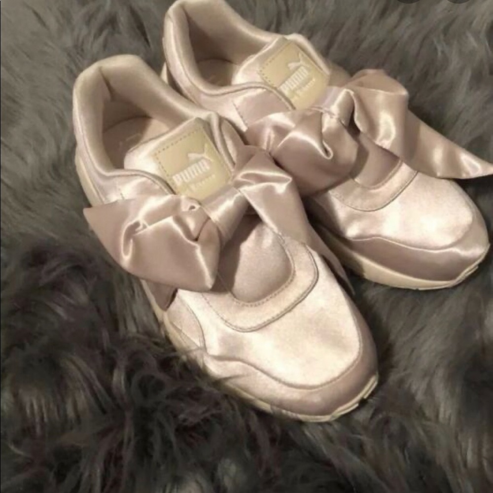 Rihanna X Puma bow shoes